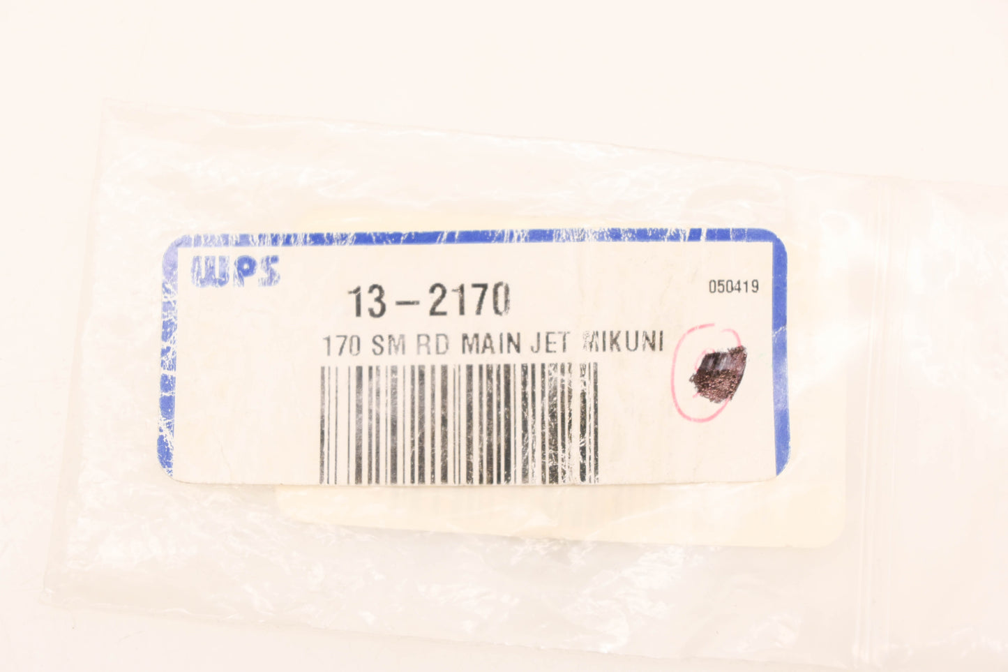 WPS 13-2170 Main Jet #170 NOS