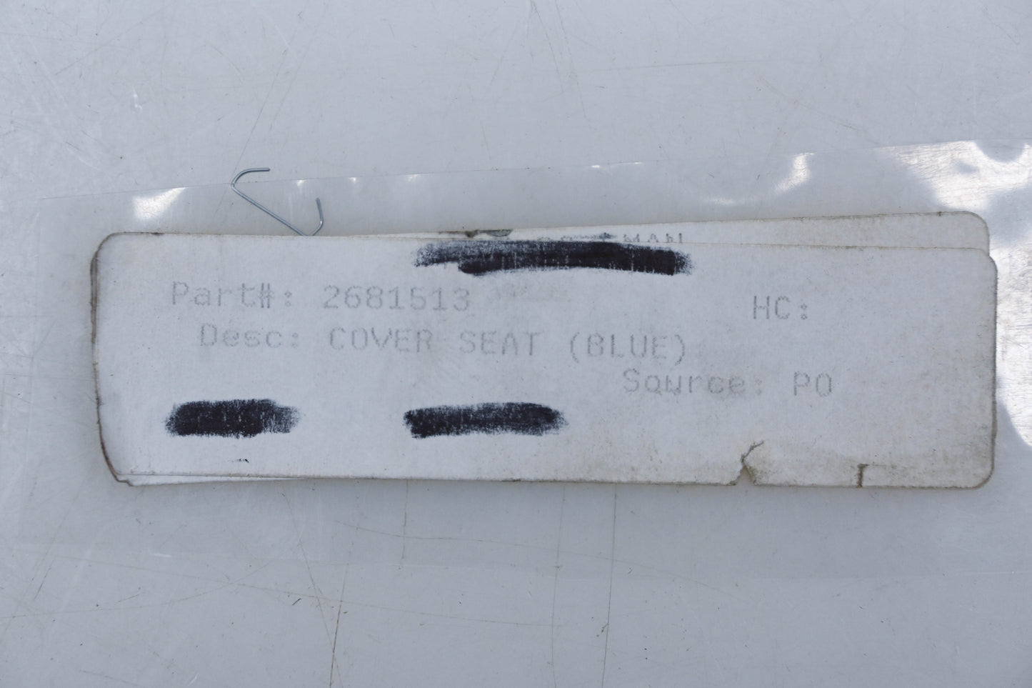 New OEM Polaris 2681513 Blue Seat Cover NOS
