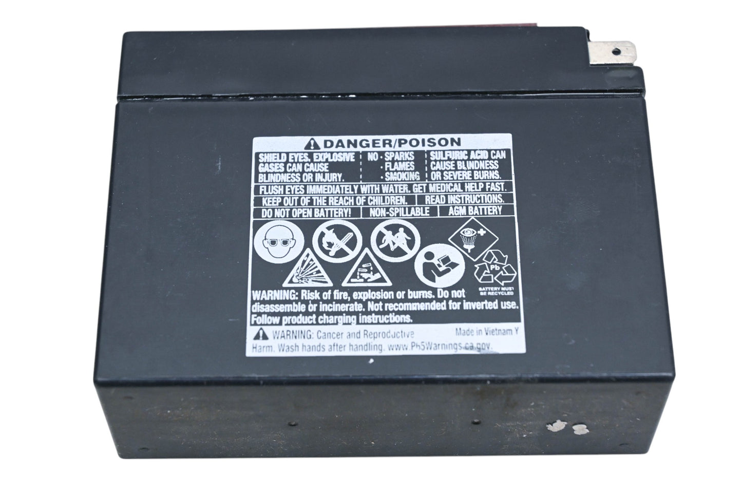 Firepower CT4B-5, 49-2262 Factory Activated Sealed Battery 12V 2.5Ah NOS