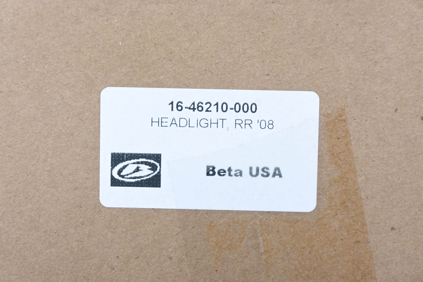 Beta 16-46210-000 Headlight Assembly NOS
