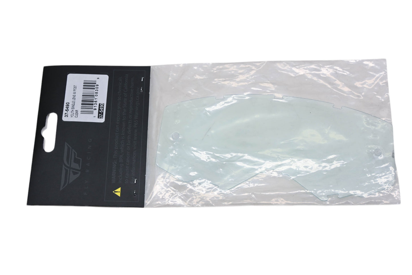 Fly Racing 37-5490 Clear Youth Single Goggle Lens With Post NOS