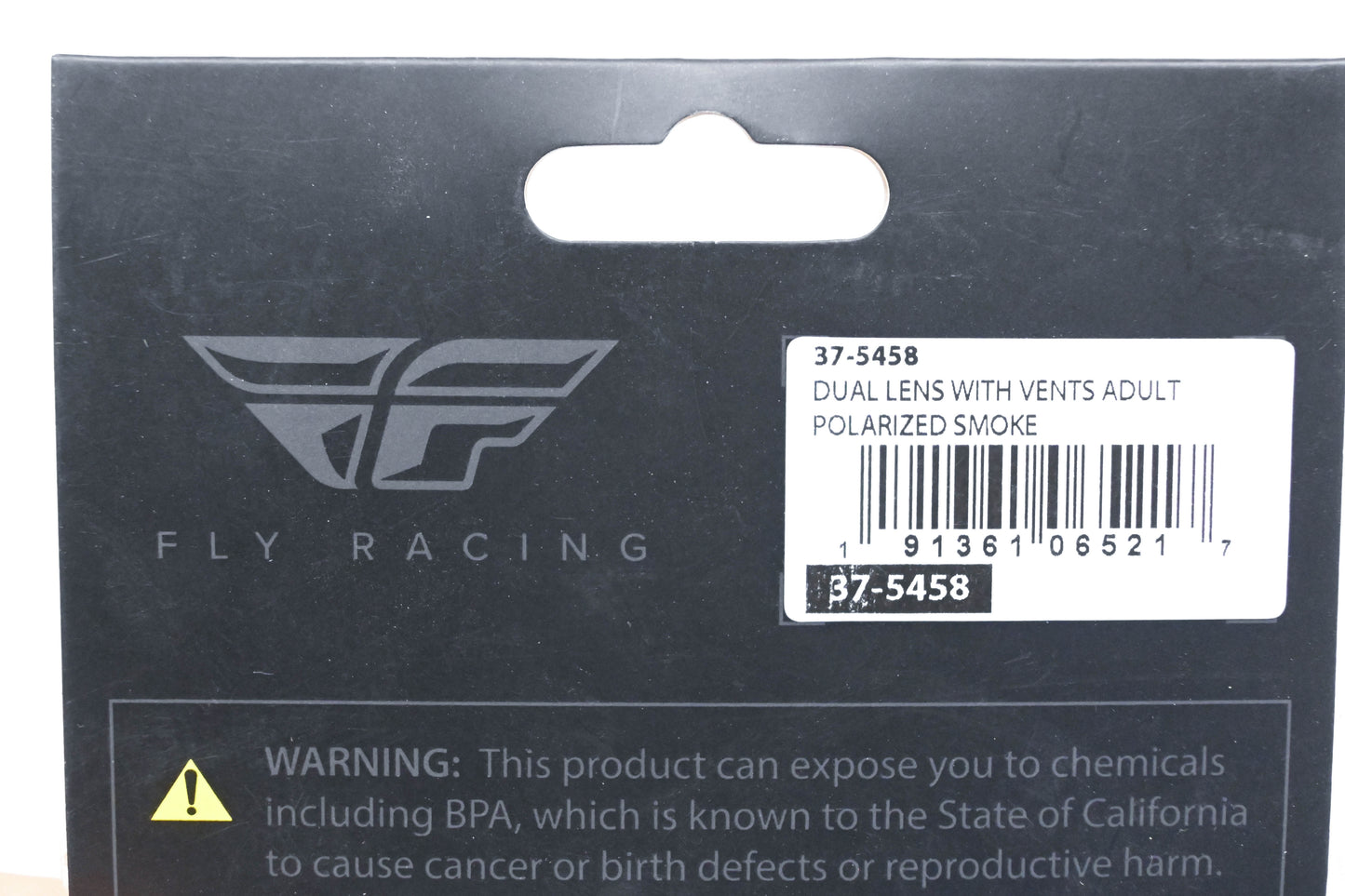 Fly Racing 37-5458 Polarized Adult Goggle Dual Lens With Vents NOS