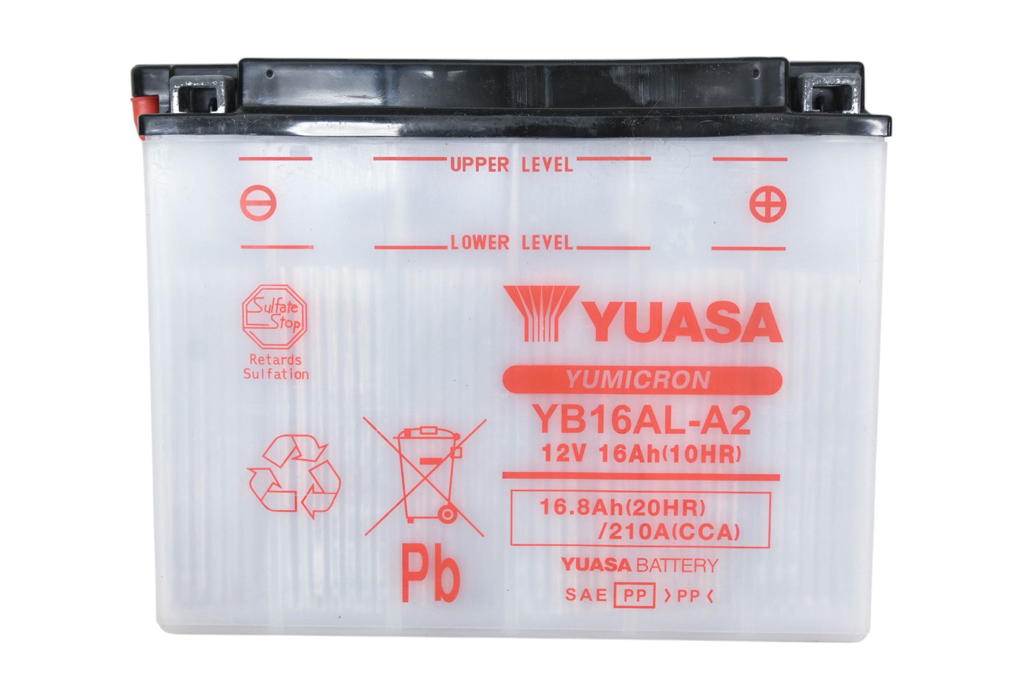Yuasa YB16AL-A2, M22162, 49-1882 Sealed Battery NOS
