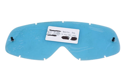 Oakley 01-280 Blue Tint O-Frame MX Goggle Replacement Lens NOS