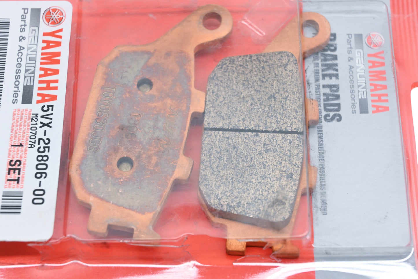 New OEM Yamaha 5VX-25806-00-00 Brake Pad Kit NOS