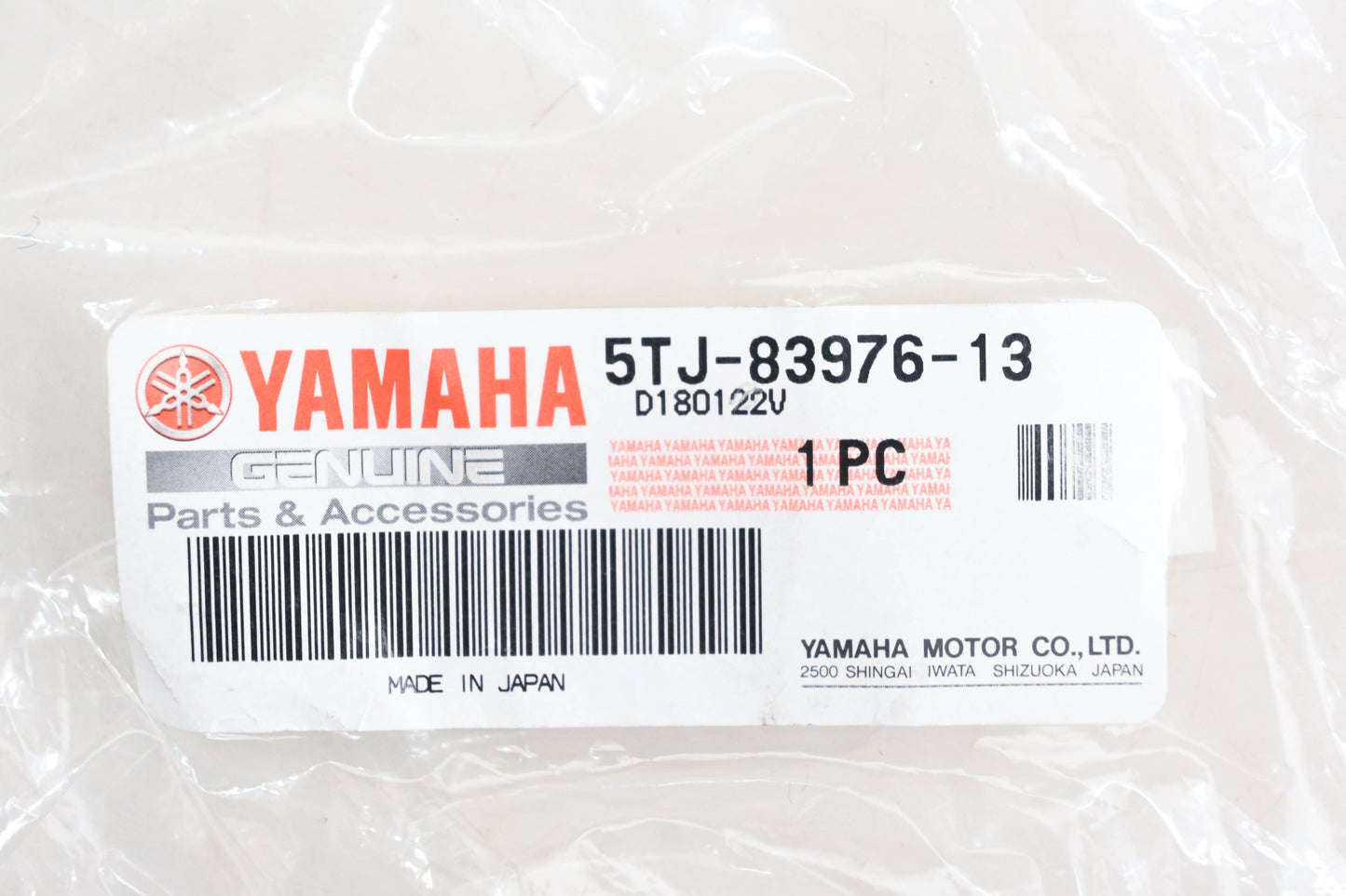 New OEM Yamaha 5TJ-83976-13-00 Stop Switch Kit NOS