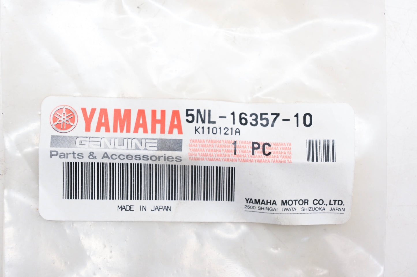 New OEM Yamaha 5NL-16357-10-00 Clutch Push Rod NOS