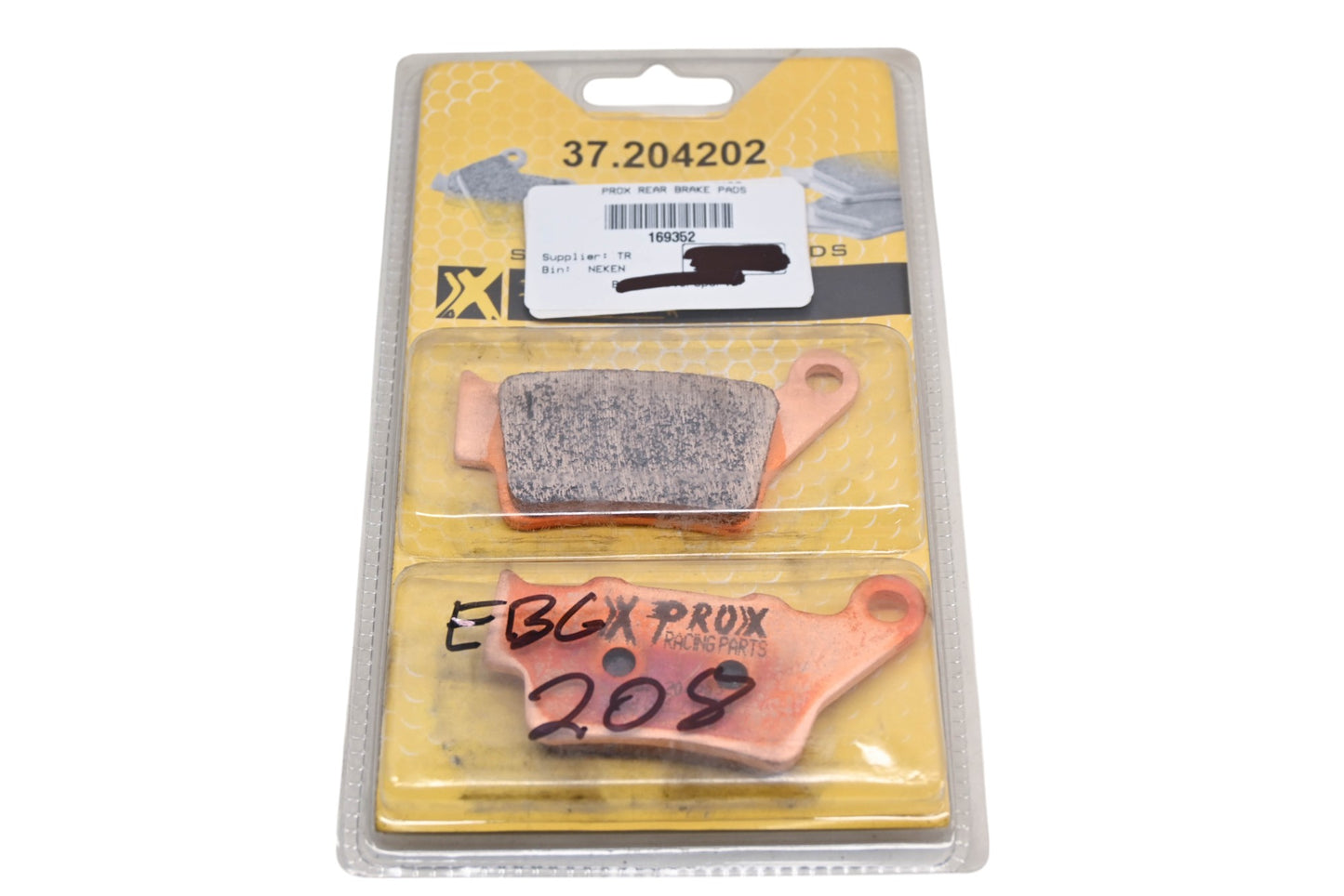 Pro-X 37.204202, 169352 Rear Brake Pad Kit NOS