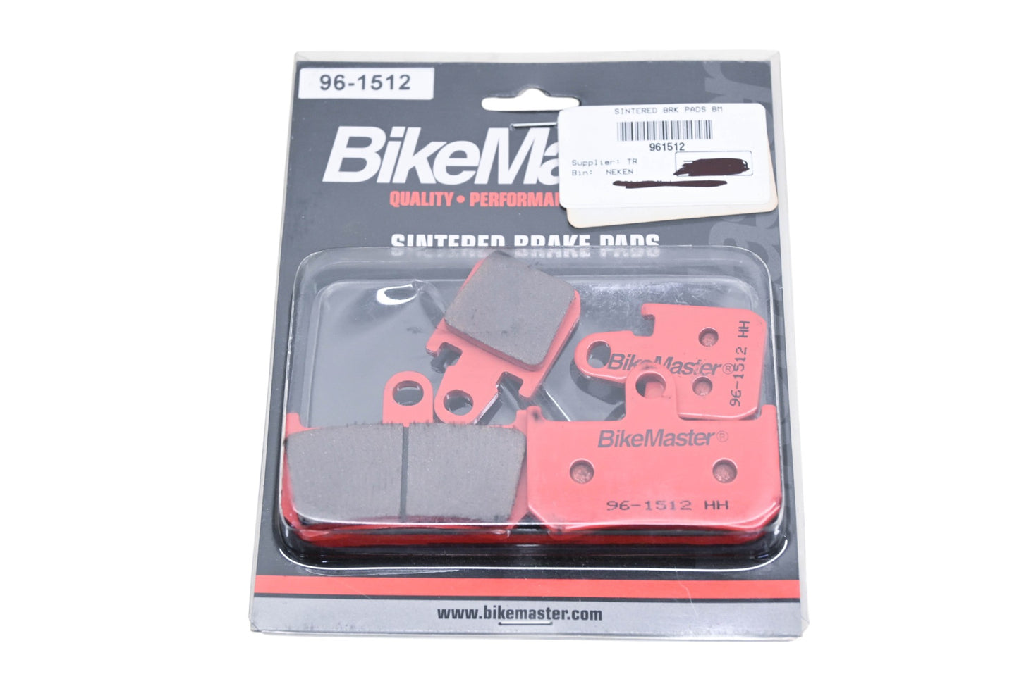 BikeMaster 96-1512, 961512 Sintered Brake Pad Kit NOS