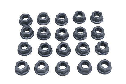 New OEM Ford F75Z-16B460-AA Hex Flange Nuts Qty 20 NOS
