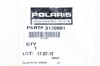 New OEM Polaris 3130951 Silver Screw With Washer NOS