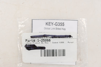 Global Link 25066, G355 Purple Precut Key NOS