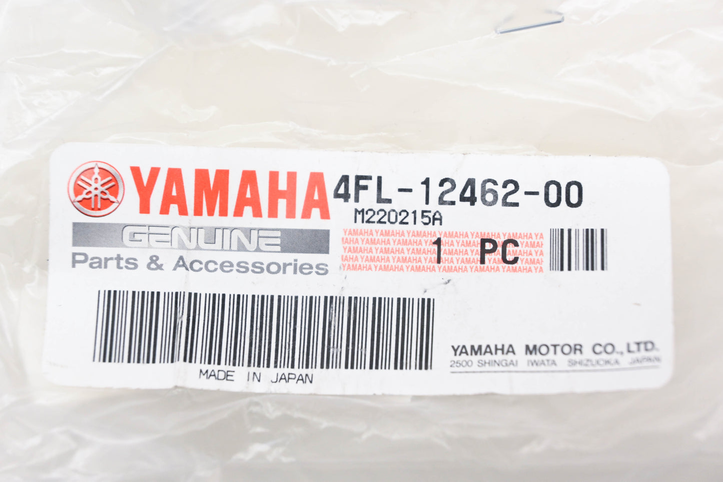 New OEM Yamaha 4FL-12462-00-00 Radiator Cap NOS