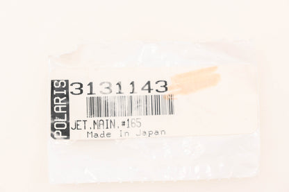 New OEM Polaris 3131143 Main Jet #165 NOS