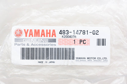New OEM Yamaha 483-14781-02-00 Muffler Stay NOS