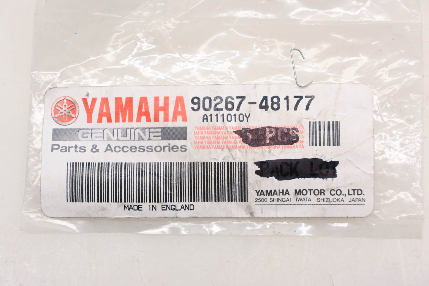 New OEM Yamaha 90267-48177-00 Blind Rivets Qty 6 NOS