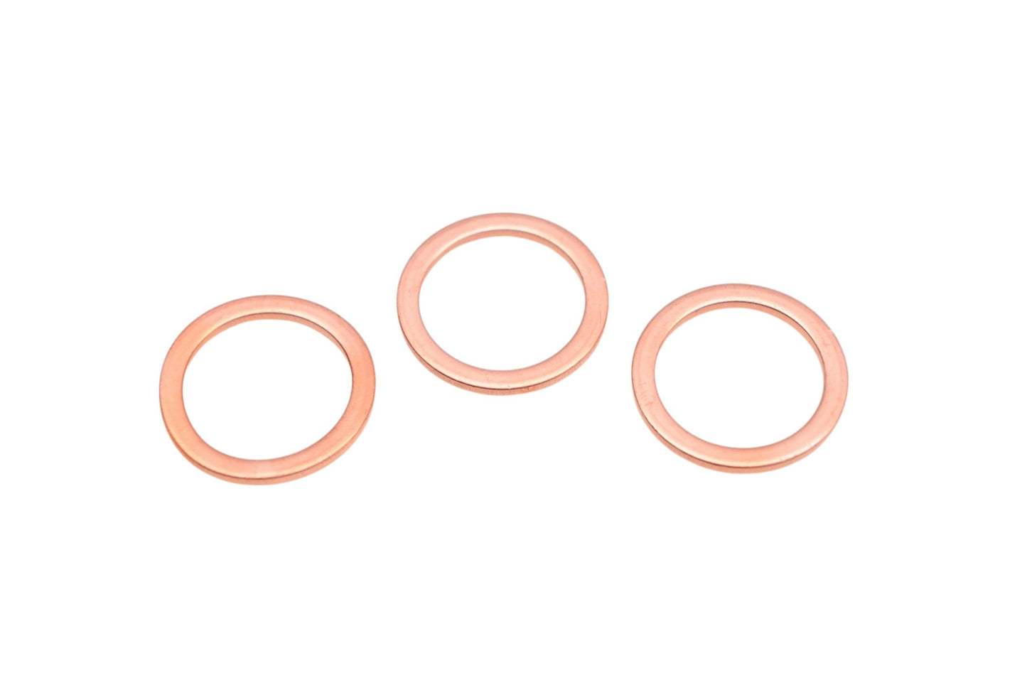 New OEM Yamaha 90430-18130-00 Copper Gaskets Qty 3 NOS