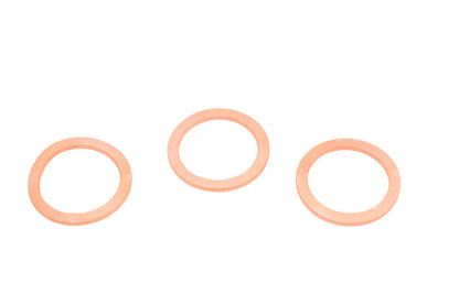 New OEM Yamaha 90430-18130-00 Copper Gaskets Qty 3 NOS