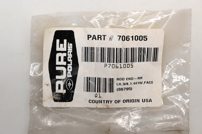 New OEM Polaris 7061005 LH Thread Tie Rod End NOS