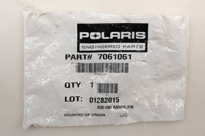 New OEM Polaris 7061061 RH Thread Tie Rod End NOS