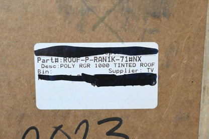 SuperATV ROOF-P-RAN1K-71#NX Polaris Ranger Tinted Roof Kit NOS