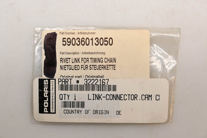 New OEM Polaris 3222167, 59036013050 KTM Timing Chain Rivet Link Kit NOS