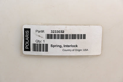 New OEM Polaris 3233032 Interlock Spring NOS