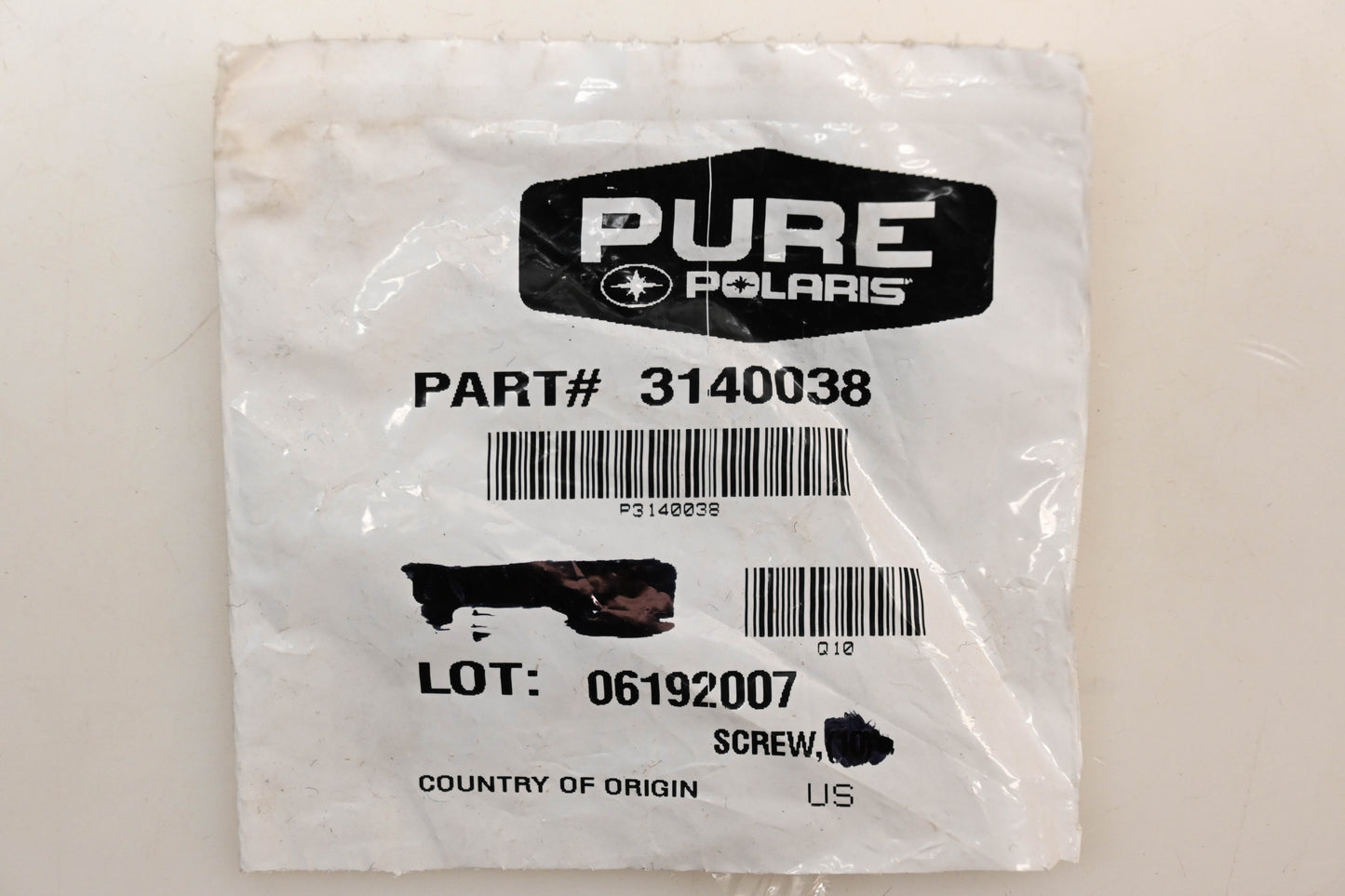 New OEM Polaris 3140038 Screws Qty 4 NOS
