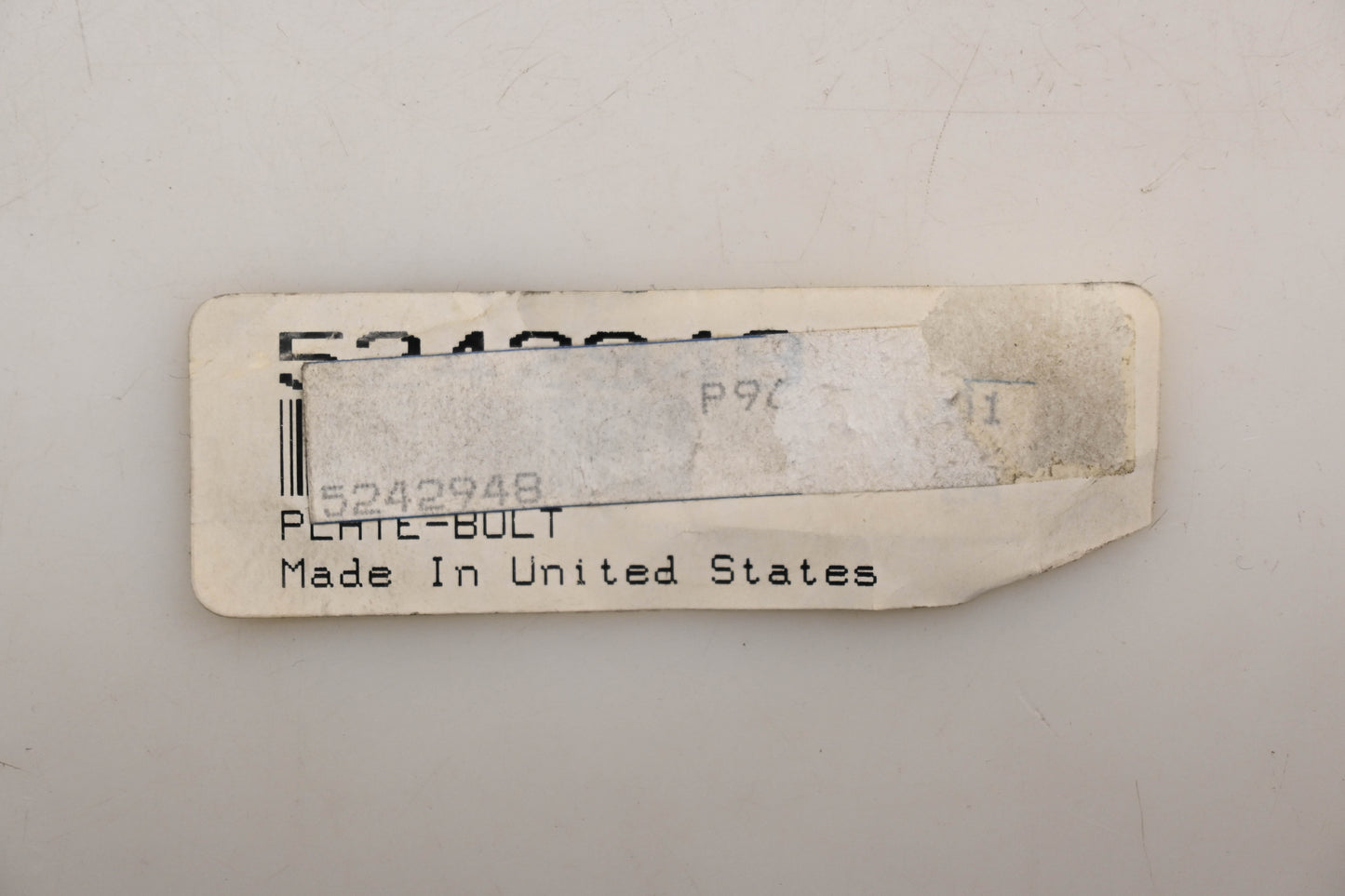 New OEM Polaris 5242948 Hood Bolt Plates Qty 2 NOS