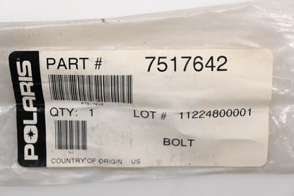 New OEM Polaris 7517642 Grade 5 Bolt NOS