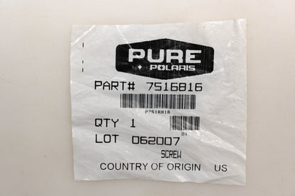New OEM Polaris 7516816 Cap Screw NOS