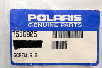 New OEM Polaris 7516805 Hex Head Screws Qty 3 NOS