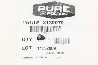 New OEM Polaris 3130070 Pilot Jet #55 NOS