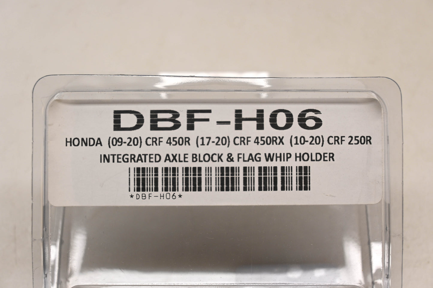 T.M. Designworks DBF-H06 Intergrated Axle Block & Flag Holder NOS