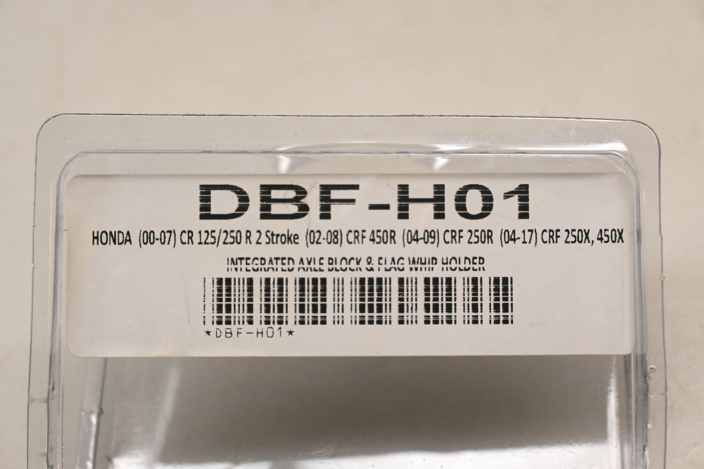 T.M. Designworks DBF-H01 Intergrated Axle Block & Flag Holder NOS
