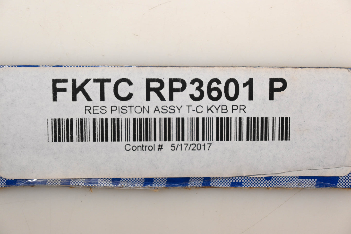 Race Tech FKTC RP3601 P Billet Dual Chamber Fork Reservoir Piston Kit NOS