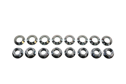Bolt 2005-LUG.S, 020-00130 Silver Locking Lug Nut Kit NOS