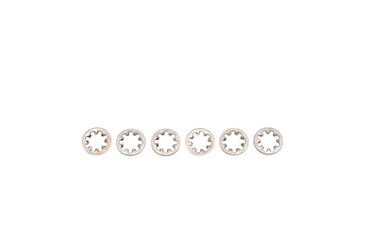 New OEM Polaris 7574601 Star Washers Qty 6 NOS