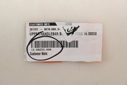 Beta 12-08253-000 Handlebar Clamp NOS