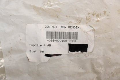 Beta 026-070100-000 Contact Tag Assembly NOS