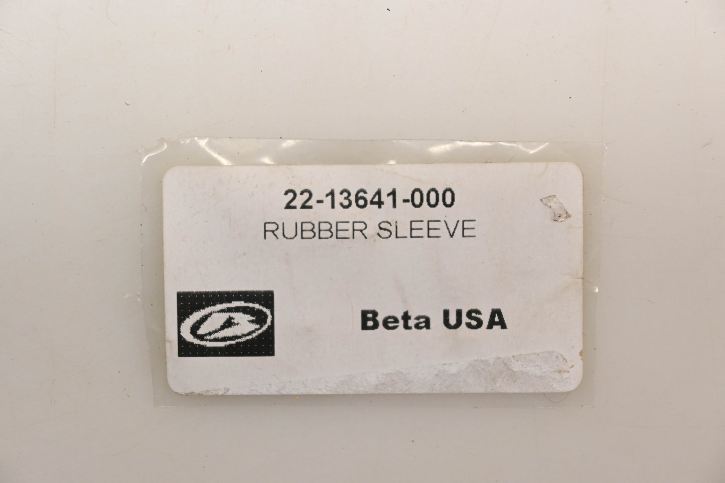 Beta 22-13641-000 Rubber Sleeve NOS
