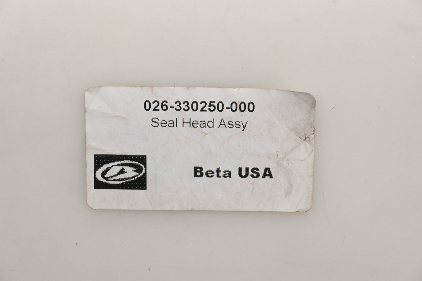 Beta 026-330250-000, 026.33.025.00.00 Shock Seal Head Assembly NOS