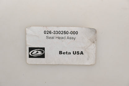 Beta 026-330250-000, 026.33.025.00.00 Shock Seal Head Assembly NOS