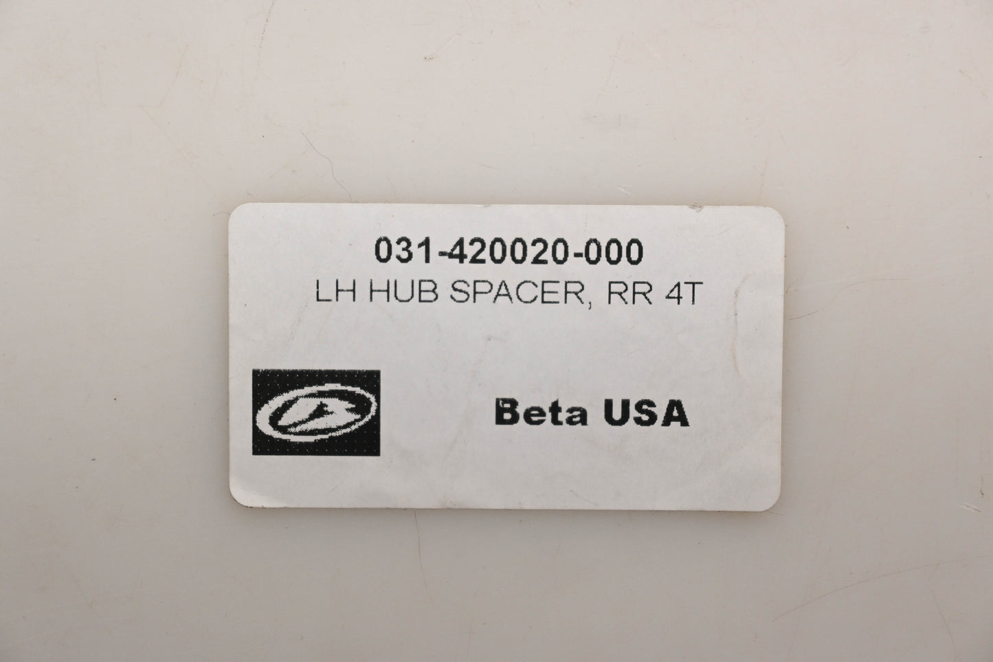 Beta 031-420020-000, 031.42.002.00.00 RR 4T LH Hub Spacer NOS