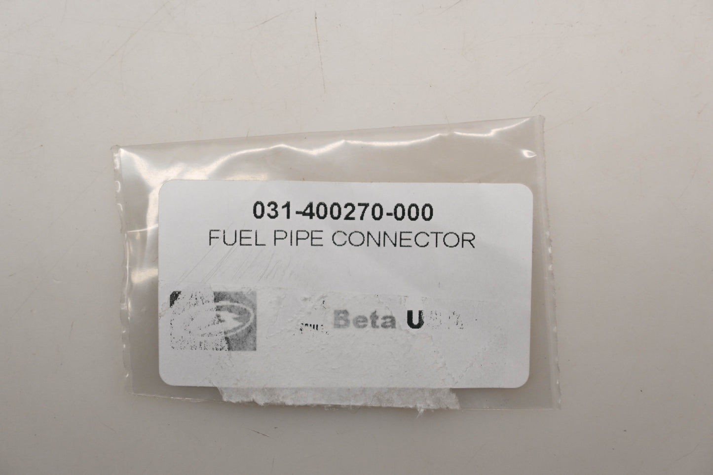 Beta 031-400270-000, 031.40.027.00.00 CPC Fuel Pipe Connector NOS