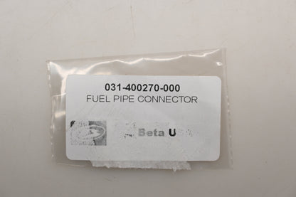 Beta 031-400270-000, 031.40.027.00.00 CPC Fuel Pipe Connector NOS