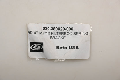 Beta 020-380020-000, 020.38.002.00.00 RR 4T MY'10 Air Filter Box Spring Bracket NOS