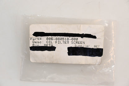 Beta 006-080518-000, 006.08.051.80.00 Oil Filter NOS