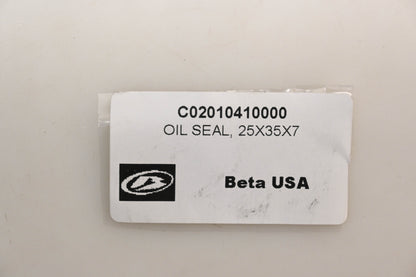 Beta C02010410000, C02.01.041.00.00 25x35x7mm Oil Seal NOS