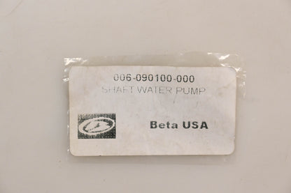 Beta 006-090100-000, 006.09.010.00.00 Water Pump Shaft NOS